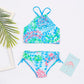 Badeanzug Bikini Set für Kinder Mädchen, Zwei-Stücke Schwimmenanzug für den Sommer