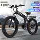 Elektrofahrrad 1000W, 26 Zoll faltbares E-Bike 48V14AH IP45, wasserdicht Herren & Damen Mountain Go Out Artefakt bestes Elektrofahrrad
