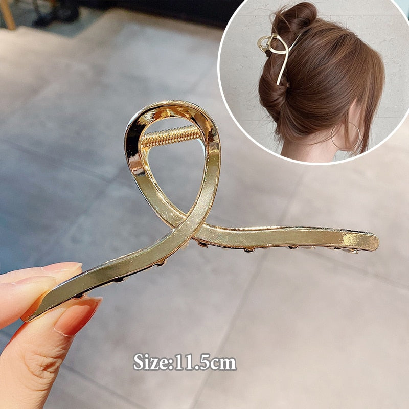 Frauen Geometrische Haarschmuck für Damen,  Metall Haarspangen Mode
