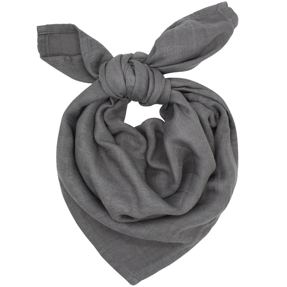 70% Bambus + 30% Baumwolle Lätzchen Baby Absorbierende Dreieckstuch