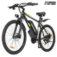 S26 Elektrofahrrad 48V 12,8 Ah Lithiumbatterie 500 W, Erwachsenes Berg-Elektrofahrrad 21 Geschwindigkeiten, 36 V 24 MPH Fahrrad 26 Zoll E-Bike