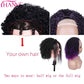 Afro Kinky Curly Synthetische Perücke Lila Perücke Curly Perruque Bob Synthétique, Kurze Perücken Für Schwarze Frauen, 3/4 Halbperücke Hitzebeständig