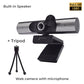 Webcam 4K 1080p Full HD für PC Computer Laptop USB Webcamera mit Mikrofon für Live Videoanrufe Konferenzarbeit