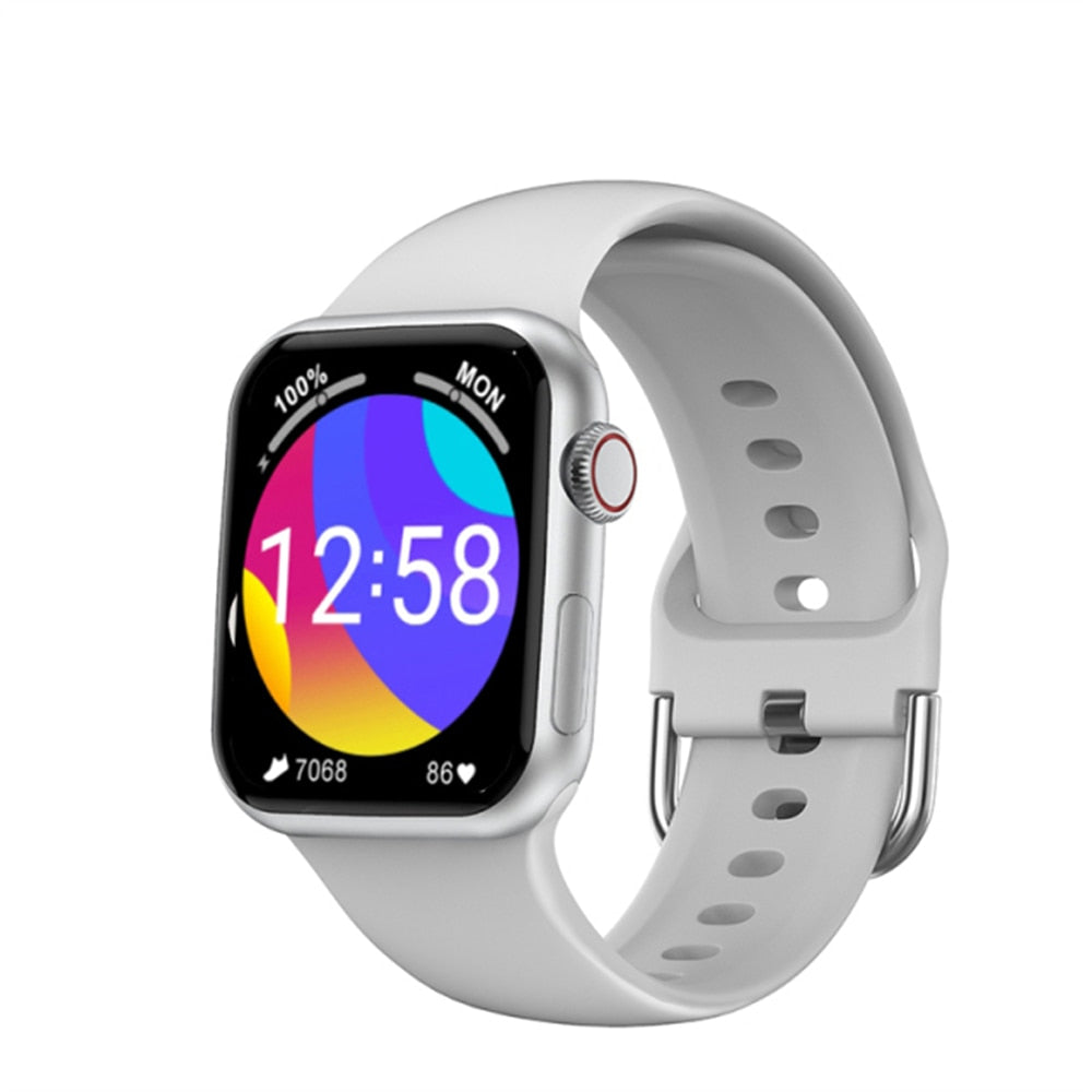 2022 1,9" Sport Smartwatch Männer Bluetooth Anruf Benutzerdefiniertes Zifferblatt NFC Frauen Fitness Smartwatch Pk DT7 W37 W27 Pro Smartwatch Serie 7