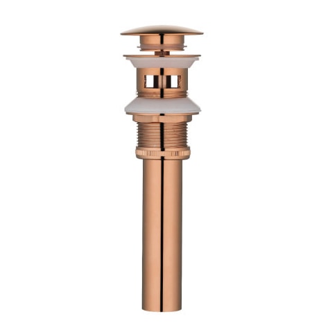 Becken Wasserhahn aus Messing, Rose Gold Wasserhahn
