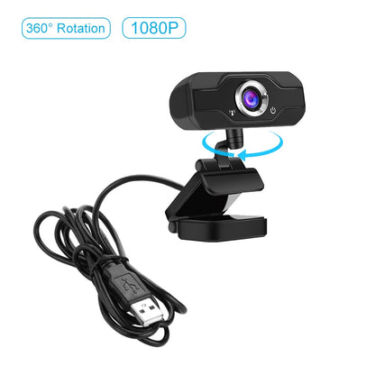 Webcam 4K 1080p Full HD für PC Computer Laptop USB Webcamera mit Mikrofon für Live Videoanrufe Konferenzarbeit