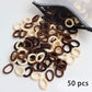 50/100pcs Kinder elastische Haarbänder, Baby Haar Zubehör