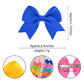 10Pcs/Set neue solide Band Bowknot Haarspangen für Baby Mädchen, handgemachte niedliche HaarnadelsBögen