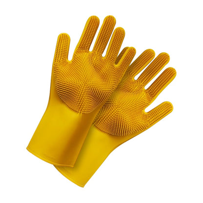 Magic Pet Grooming Handschuhe aus Silikon Spülhandschuhe für Haushalt, Auto, Gummi Küche für Reinigungswerkzeug