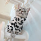 2022 Neue Haarlose Katze Pullover Winter Mode Verdickung Warme Sphynx Kleidung Zuhause Bequeme Winterhundekleidung für Kleine Hunde