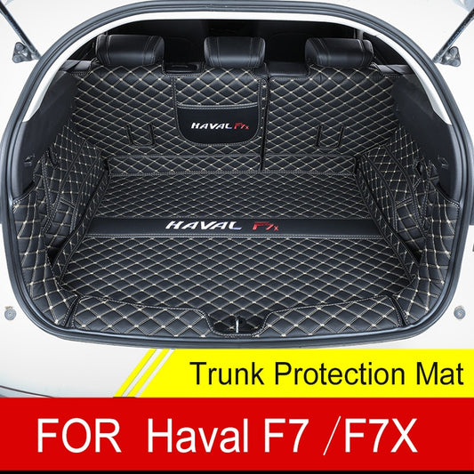 Benutzerdefinierte Kofferraummatten für Haval F7 F7X, Langlebige Cargo-Liner Kofferraumteppiche Zubehör Innenabdeckung