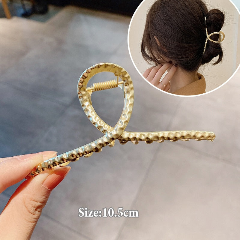 Frauen Geometrische Haarschmuck für Damen,  Metall Haarspangen Mode