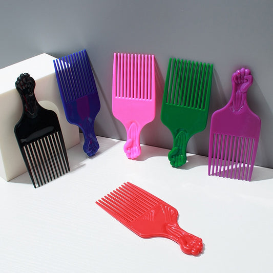 1 Stück breite Zähne Pinsel Pick Kamm, Gabel Haarbürste, Afro Kamm, Haar Pick Kamm