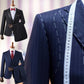 Privater maßgeschneiderter High-End-Anzug, Business- und Hochzeitsanzug, 100 % Schurwoll