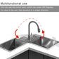 Küchen-Silikon-Wasserhahn-Matte, saugfähige Matte, Waschbecken-Spritzschutz, Ablaufkissen, doppelseitige Verwendung