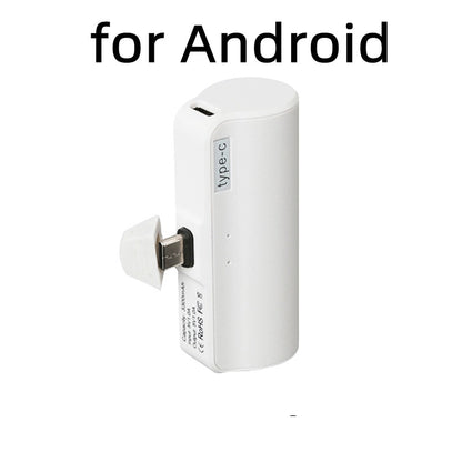 Mini Power Bank 5000mAh, Tragbares Powerbank für Apple & Android Handys