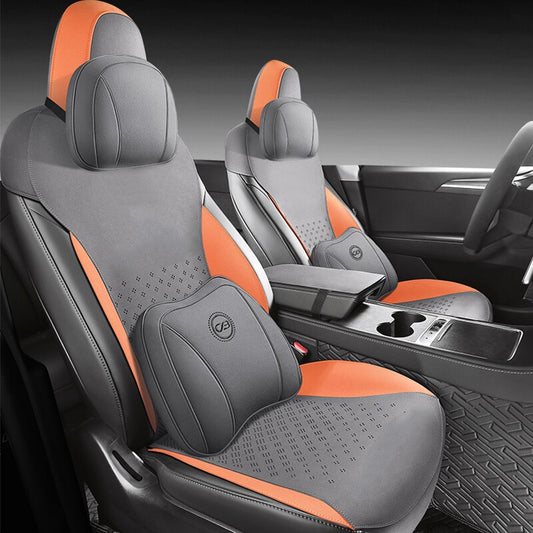 Wissenschaftlich entwickeltes Memory Foam-Auto-Nackenkissen und Lendenkissen-Set mit weichem, bequemem Material für eine entspannte Reise