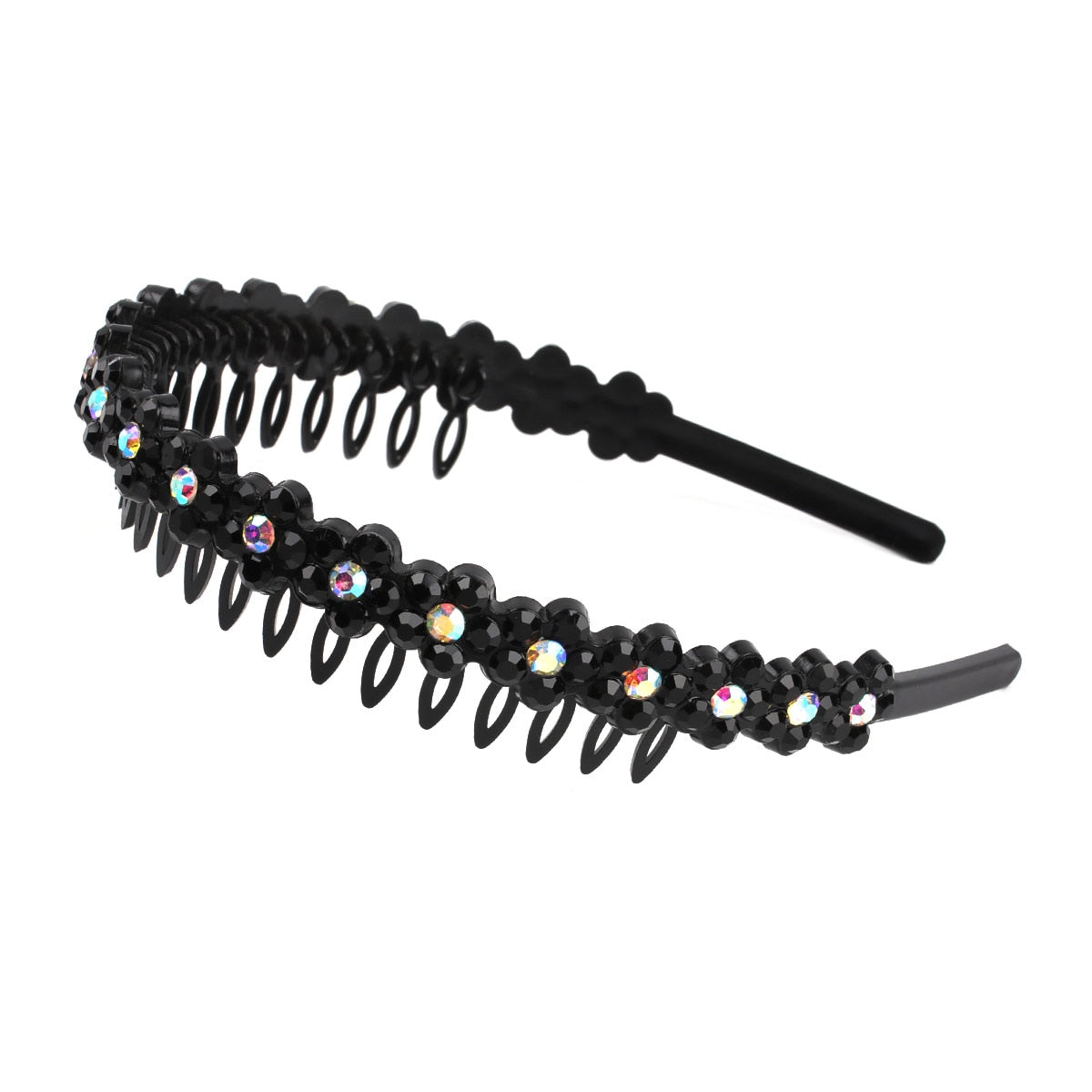 Mode Perle Nicht-Slip Strass elastische Haarbänder, Haarzubehör, Kopfschmuck
