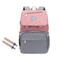Windeltasche Mama Papa Rucksack Kinderwagen Tasche Wasserdichte Oxford Handtasche Stillwindel Kits Mutterschaftstasche USB Wärmer Halter