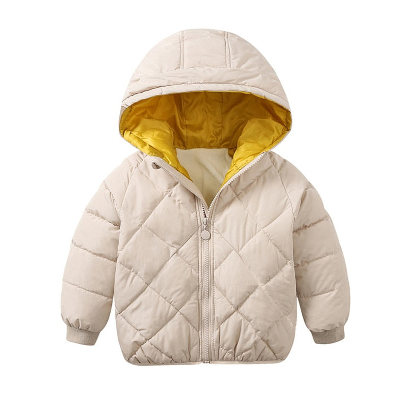 Mädchen Winterjacke 2023 mit Kapuze