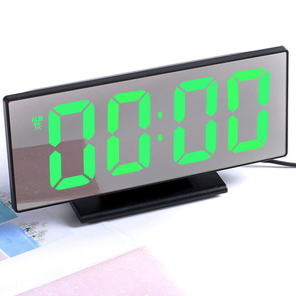 Digitaler Wecker LED-Spiegeluhr Großes LCD-Display
