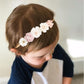 Baby Mädchen Stirnband Nettes Baby elastisches Haarband Neugeborenen Kopf Blume, Kleinkind Stirnband, Kopfbedeckung Kinder Zubehör