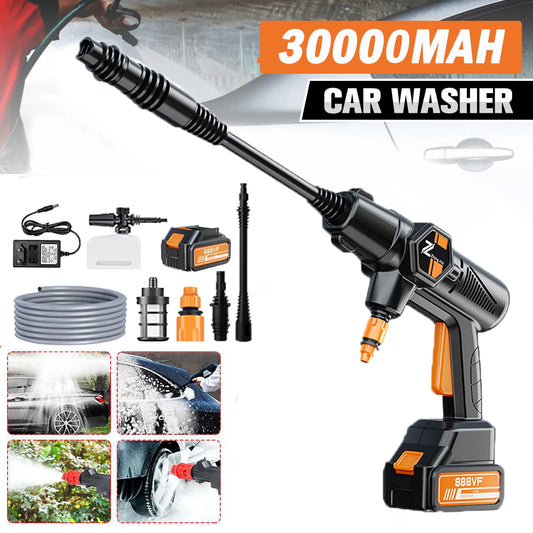 30000 mAh Drahtlose Hochdruck Auto Waschmaschinen, Waschmaschine Batterie, Tragbare Waschmaschine Schaum Generator, Tornado Auto Zubehör