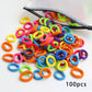50/100pcs Kinder elastische Haarbänder, Baby Haar Zubehör