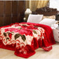 2–6 Kilogramm dicke, warme, flauschige, superweiche Rascheldecken, doppellagige Winter-Nerzdecke, fette Quilts, einzelne Decke in doppelter Größe