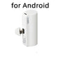 Mini Power Bank 5000mAh, Tragbares Powerbank für Apple & Android Handys