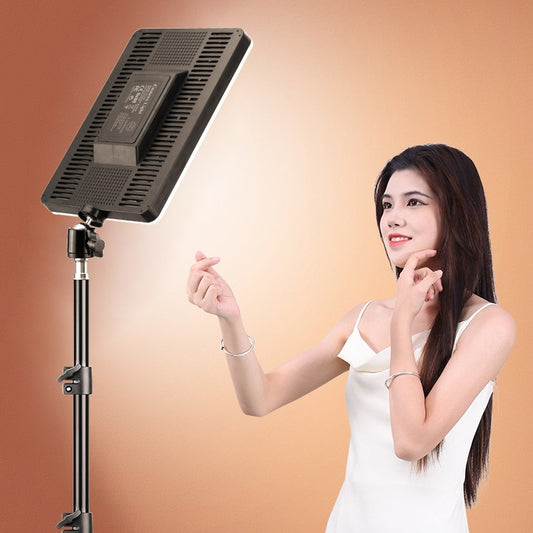 LED Foto Studio Licht 3200K-5600K für Professionelle Fotographie, Beleuchtung mit Stativ für Live-Stream