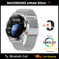2022 neue 454 * 454-Bildschirm-Smartwatch zeigt immer die Uhrzeit an Bluetooth-Anruf, Lokale Musik-Smartwatch für Herren, Android-TWS-Kopfhörer