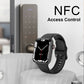 2022 NFC Smart Watch Männer Frauen Smartwatch Tür Zugang Unlock benutzerdefinierte Watch Face, Bluetooth Call Wireless Charging Fitness-Armband