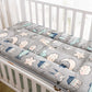 Krippe Matratze Kleinkinderbett Matratzenauflage Doppelseiten, Matratzenauflage für Babybetten 120x60cm