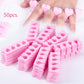 50pcs/Pack Nail Art Zehentrenner Füße Schwamm Finger Trenner Soft Gel