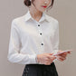 Damen Button Up langarm Hemd