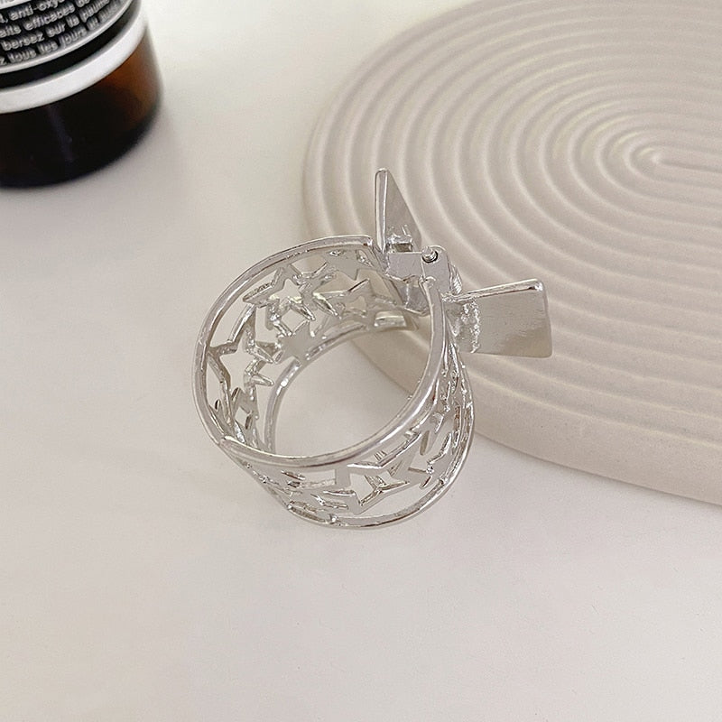 2022 Neue Perle Strass Haarkrallen für Mädchen / Damen, Hohe Pferdeschwanz, Clip Feste Haarnadel