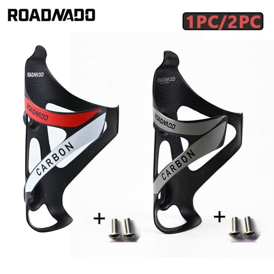 1 PC/2 PC Fahrrad Flaschenalter aus Vollkarbon, MTB Flaschenhalter