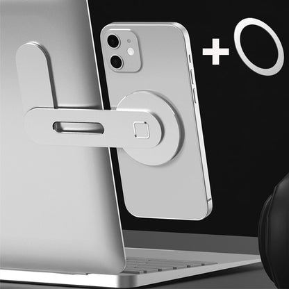 Magnetische Laptop-Handyhalterung, Handy Stände für MacBook, Laptop