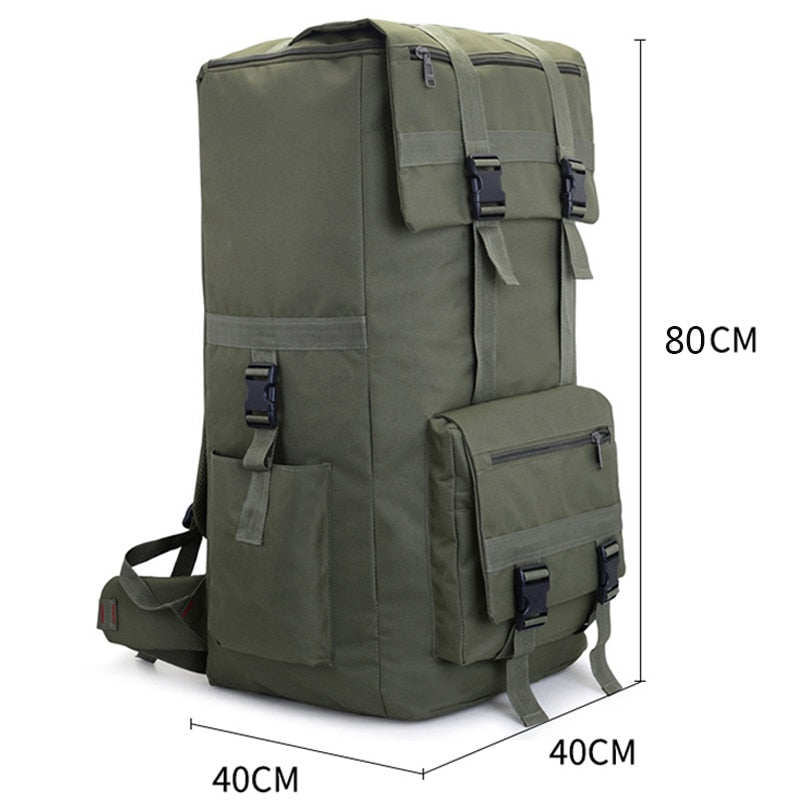 110L Rücksack mit großem Fassungsvermögen Militärische Taktik Molle, Army Bag Herrenrücksack, Rücksack für Wanderreiserucksäcke