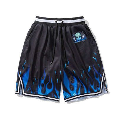 Basketball-Shorts für Herren, atmungsaktiv, Cartoons, Comics, Baggy-Shorts