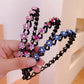 Mode Perle Nicht-Slip Strass elastische Haarbänder, Haarzubehör, Kopfschmuck