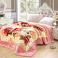 2–6 Kilogramm dicke, warme, flauschige, superweiche Rascheldecken, doppellagige Winter-Nerzdecke, fette Quilts, einzelne Decke in doppelter Größe