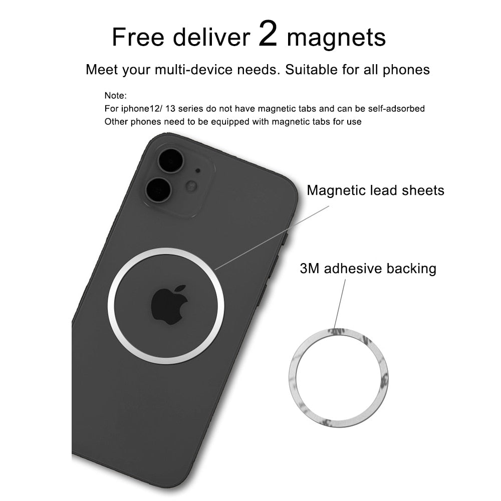 Magnetische Laptop-Handyhalterung, Handy Stände für MacBook, Laptop