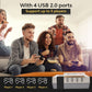 Tragbare HD-TV-Videospielkonsole Super Console X Cube mit über 90000 Spielen TV-Spielekonsole mit zwei Controllern für PS1/PSP/N64/DC