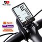 Fahrradcomputer, kabellos, kabelgebunden, wasserdicht, digitaler Fahrrad-Tachometer, Kilometerzähler mit Hintergrundbeleuchtung, Fahrrad-Stoppuhr