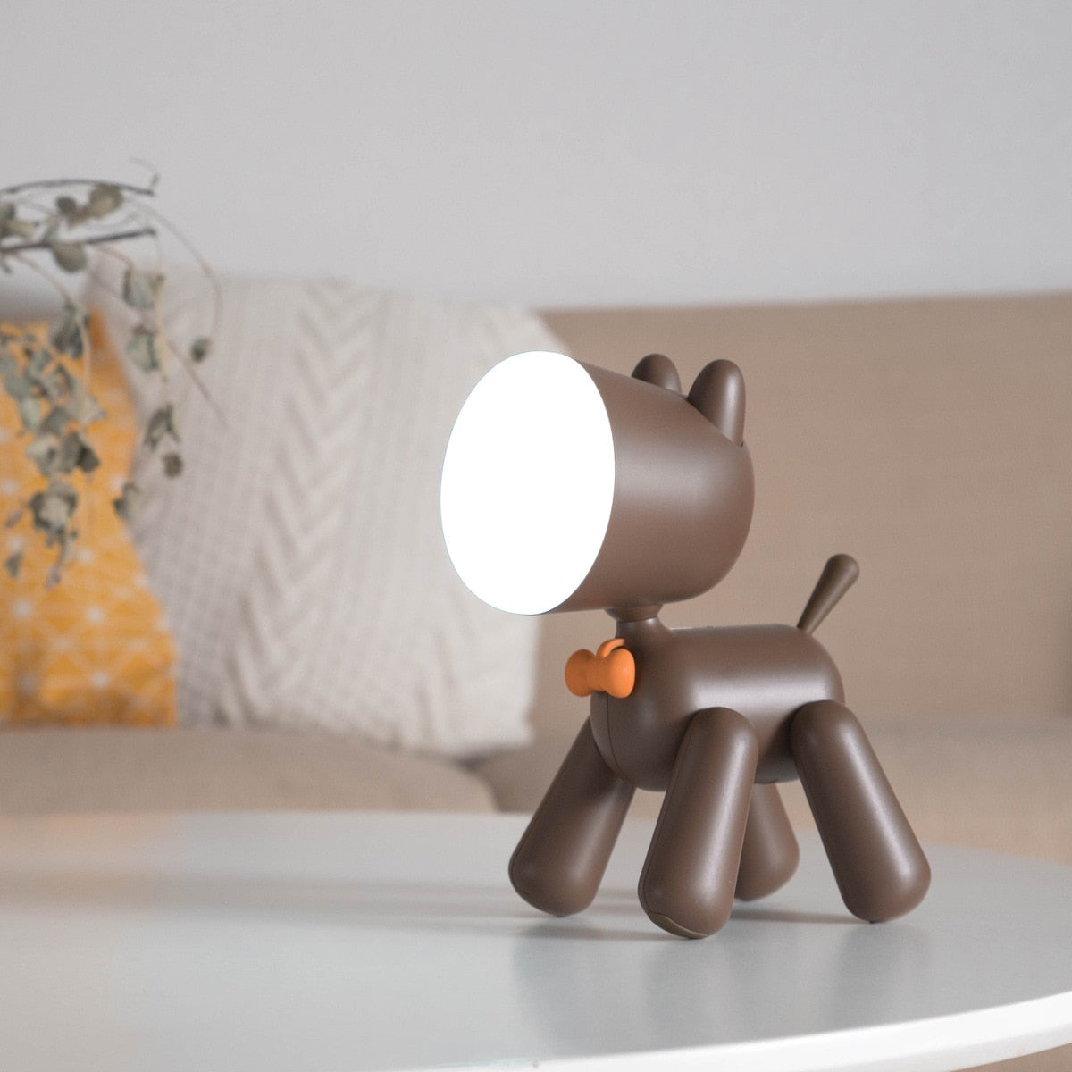 2022 Pup Led Nachtlampe für Kinder 1200mAh wiederaufladbare ELK Nachtlichter Passen Sie die Helligkeit der Tischlampe für Zuhause im Schlafzimmer an