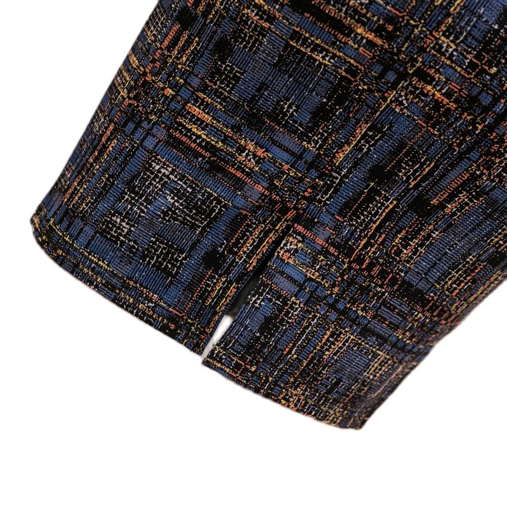 Eleganter, karierter, bedruckter lässiger Rock für Damen, hohe Taille, Stretch-Paket, Hüfte, Bleistiftröcke, Übergröße