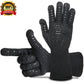 2 Stück Küche Hitzebeständige Handschuhe, Ofenhandschuhe Silikonhandschuhe