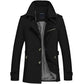 Herren Business Jacke, Lange Baumwolle Windjacke